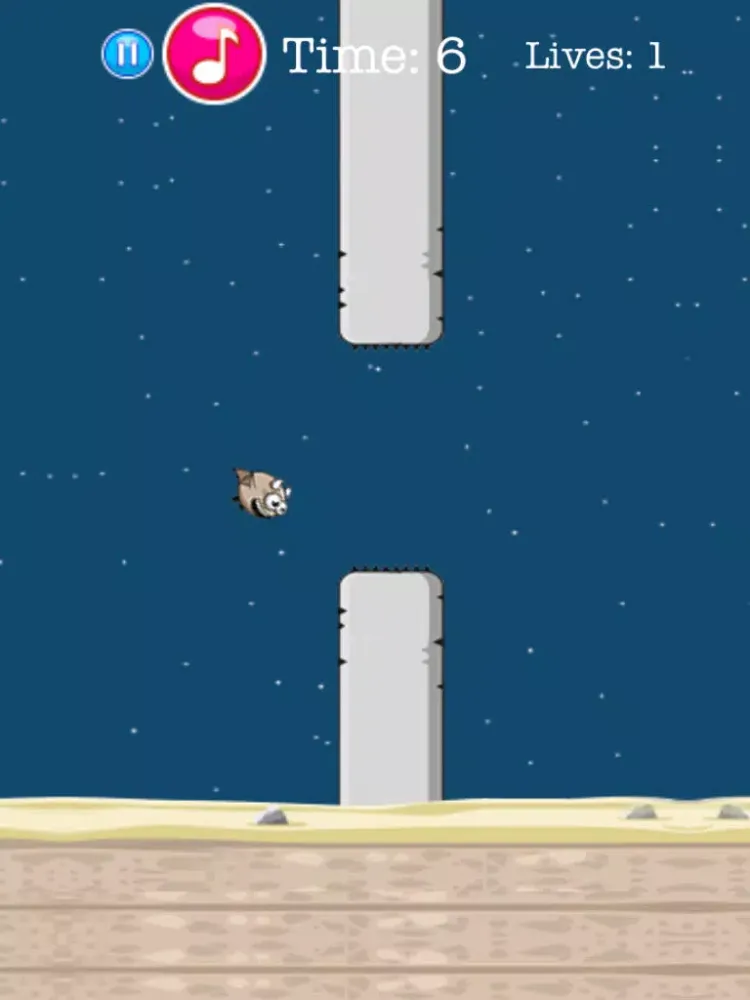 Tiny Bat - Do not Fly this Animal into a Pipe iPad  Screenshots