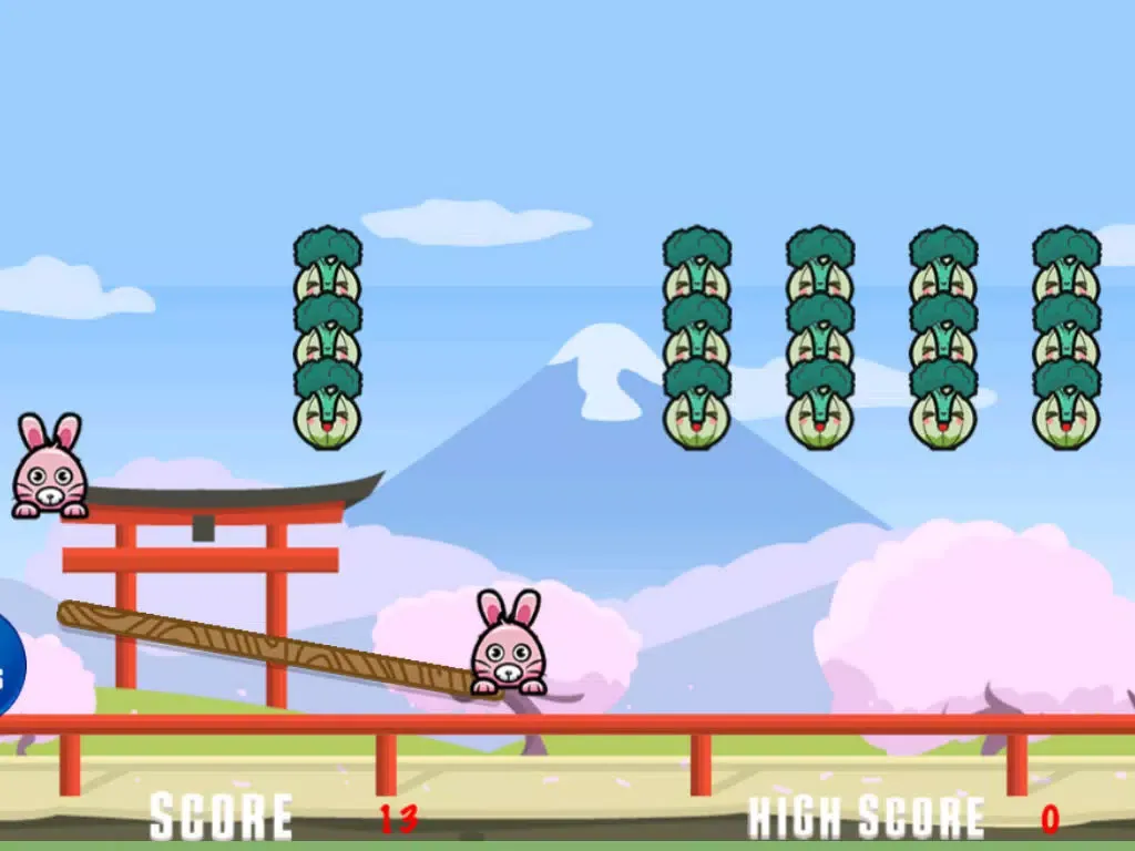 تصاویر Seesaw Bunny - Launch the Furry Rabbit iPad 