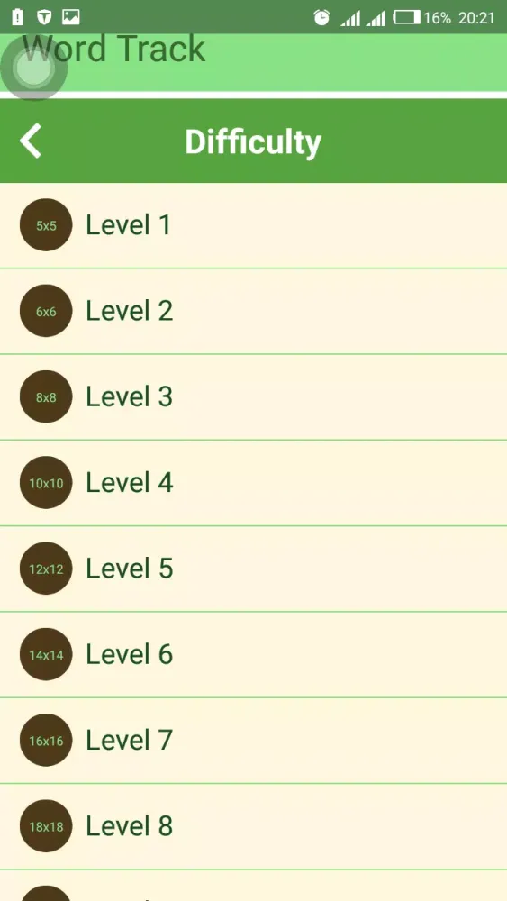Word Track Ekran Görüntüleri