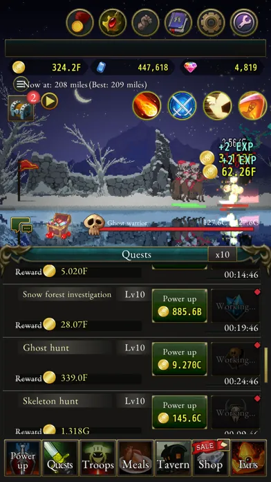 تصاویر Rogue with the Dead: Idle RPG