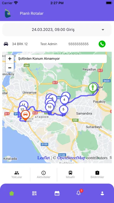 RouteWix Yolcu应用截图