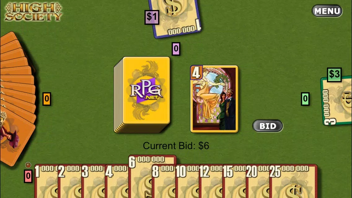 Reiner Knizia's High Society应用截图