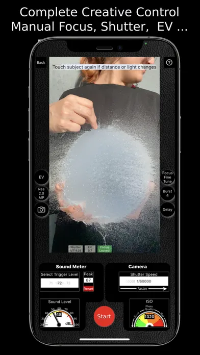 Capturas de pantalla de camTrigger