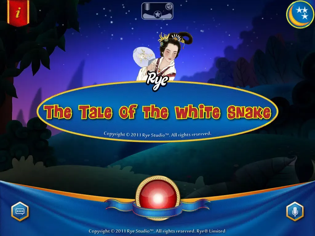 Captures d'écran de RyeBooks: The Tale of the White Snake iPad 