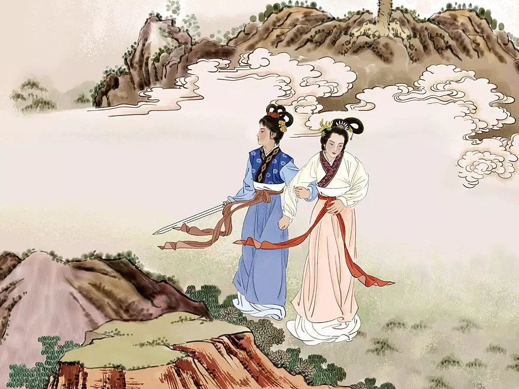 Captures d'écran de RyeBooks: The Tale of the White Snake iPad 