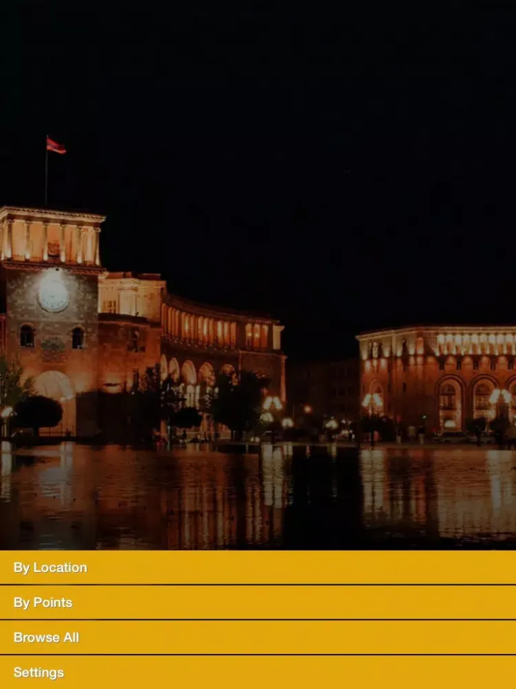 Capturas de pantalla de Yerevan Routes iPad 