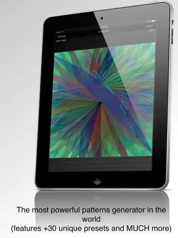 Patternion - Powerful random patterns generator iPad स्क्रीनशॉट