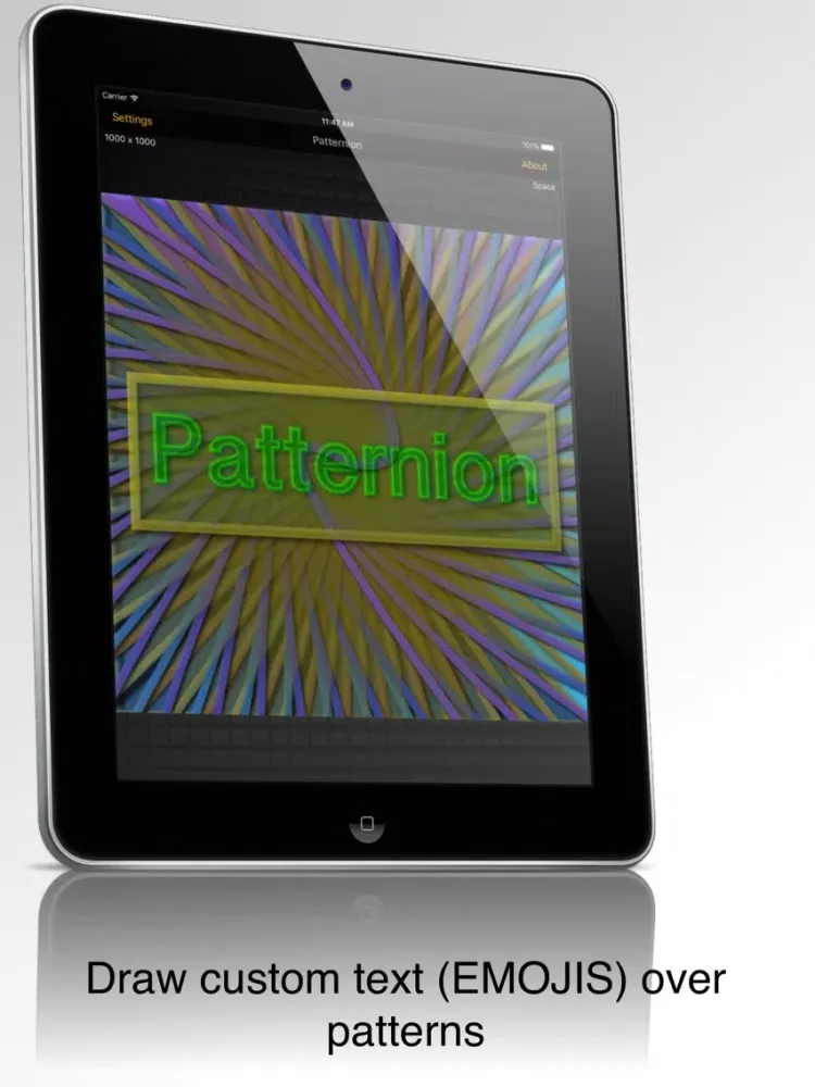 Patternion - Powerful random patterns generator iPad स्क्रीनशॉट