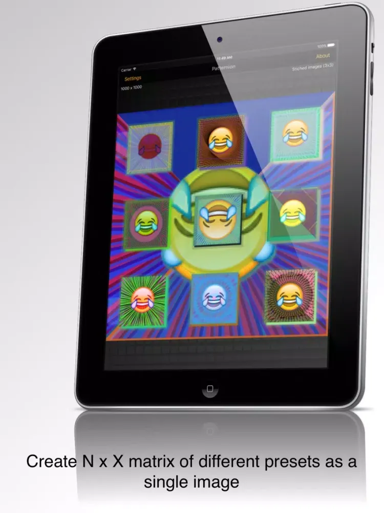 Patternion - Powerful random patterns generator iPad स्क्रीनशॉट