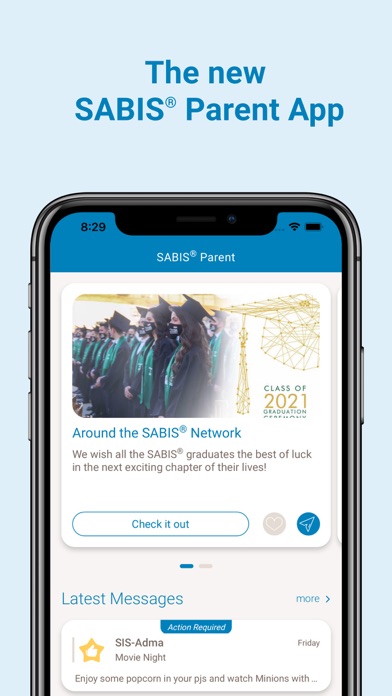 SABIS® Parent Screenshots
