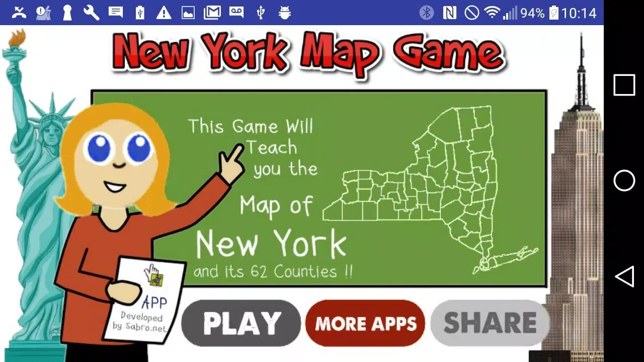New York Map Game应用截图
