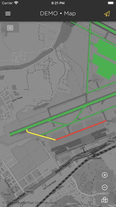 Capturas de tela do Safe Sky - Airside Sync