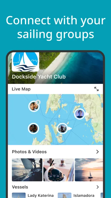 SailTies: Logbook GPS Tracking Screenshots