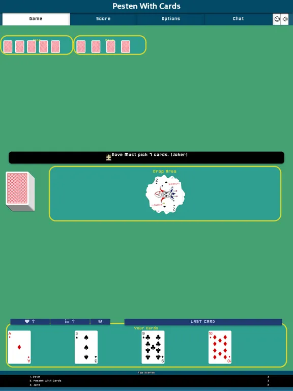 Captures d'écran de Pesten With Cards iPad