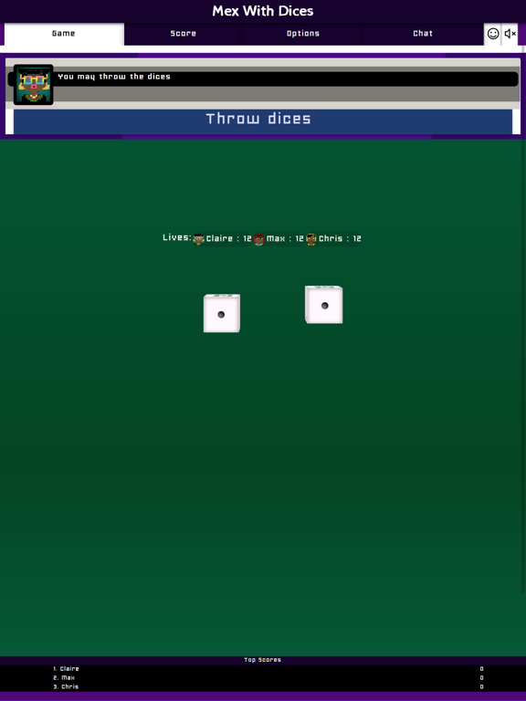 Mex With Dices Same Room iPad 应用截图