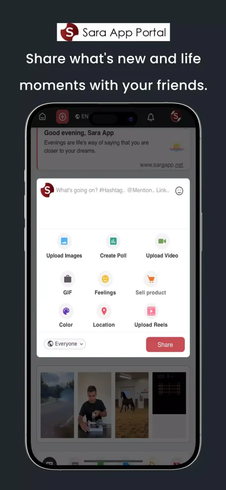Captures d'écran de Sara App
