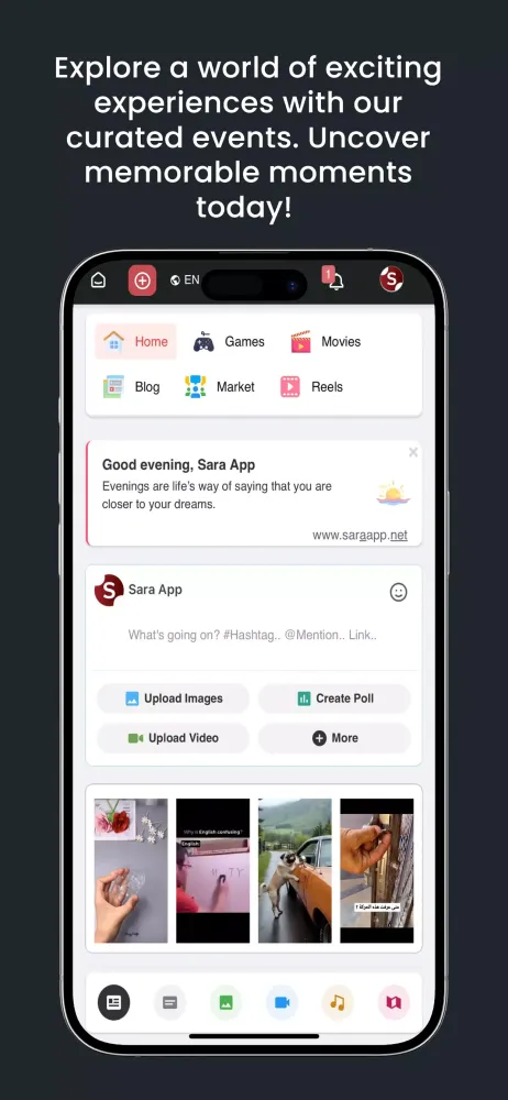 Captures d'écran de Sara App