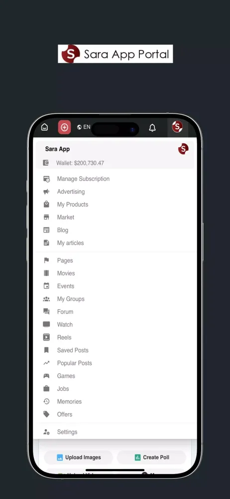 Captures d'écran de Sara App