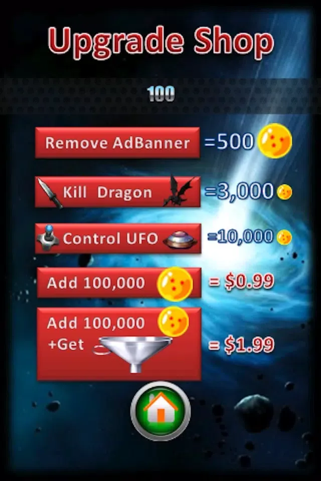 Zrzuty ekranu UFO Pinball