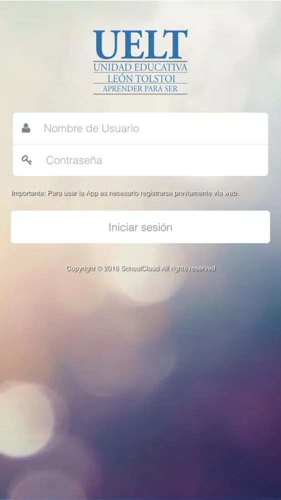 Unidad Educativa Leon Tolstoi スクリーンショット
