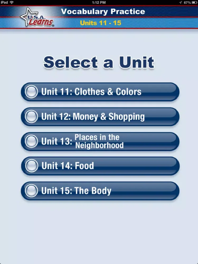 صور USA Learns English 3 iPad 