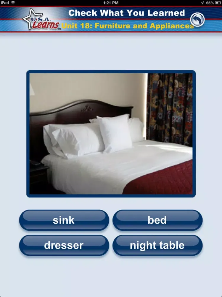 Zrzuty ekranu USA Learns English 4 iPad 