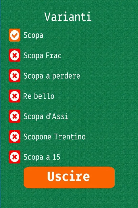 Captures d'écran de Net Scopa HD