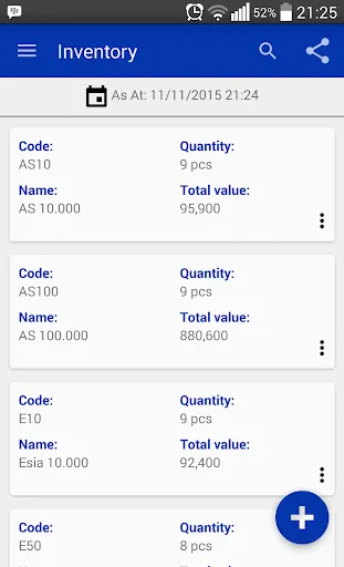 Captures d'écran de Inventory Management
