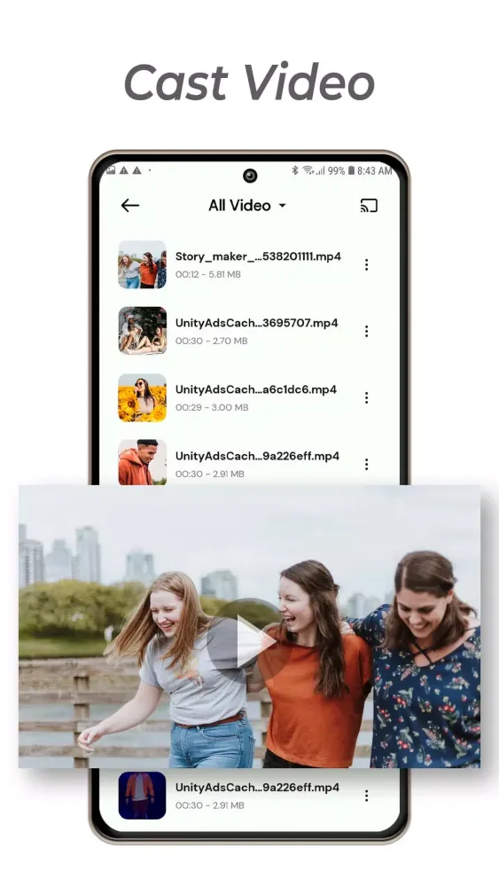 Capturas de pantalla de Cast to TV & Web Video Cast