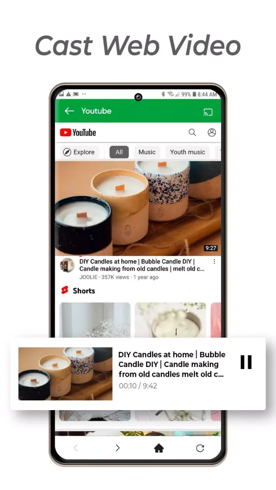 Capturas de pantalla de Cast to TV & Web Video Cast