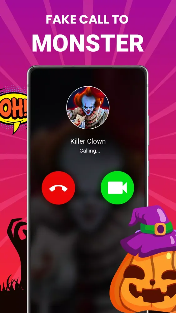 Monster Call: Prank Video Call Screenshots