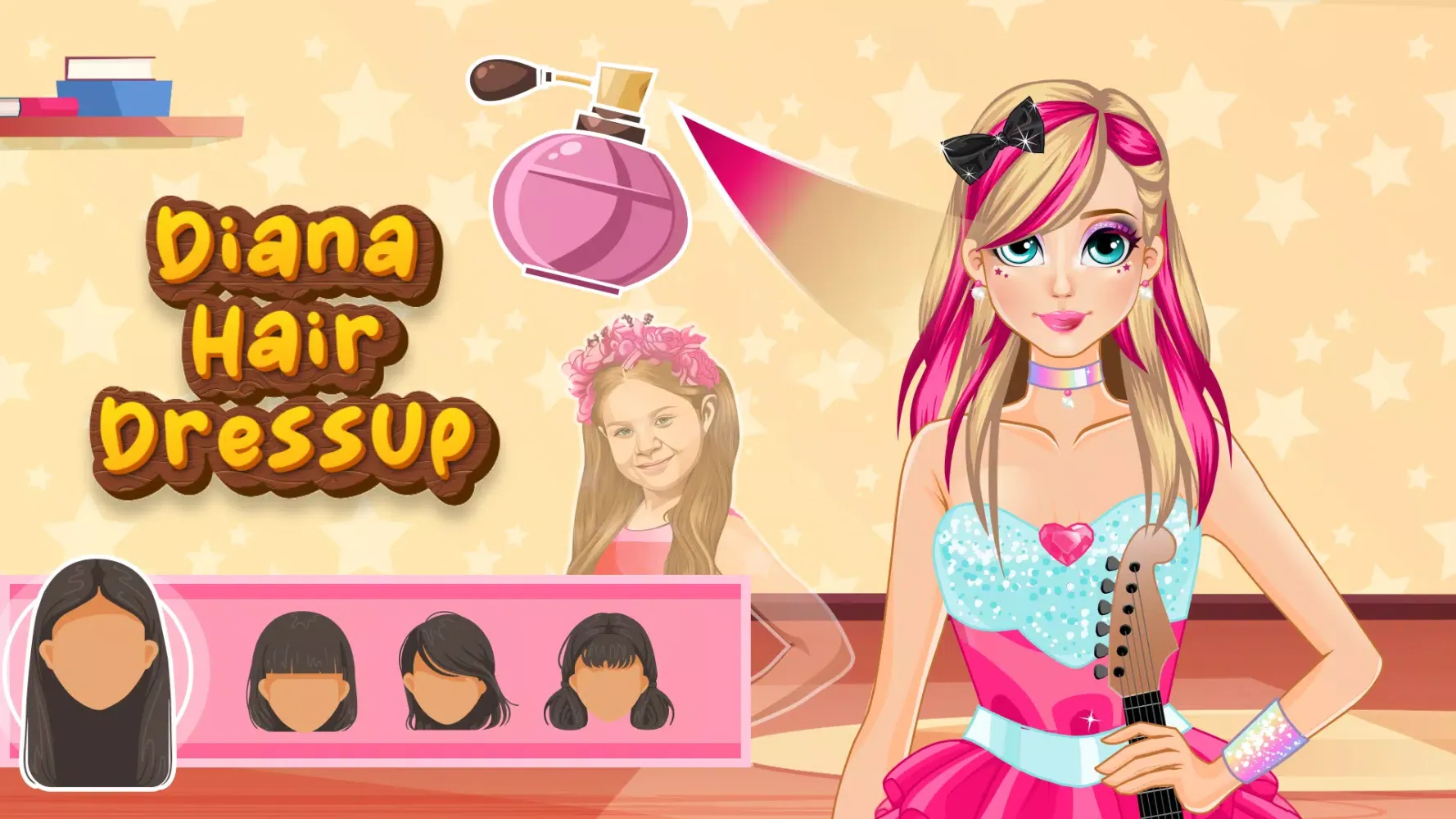 Diana Make Up - Dress Up Game স্ক্রিনশট