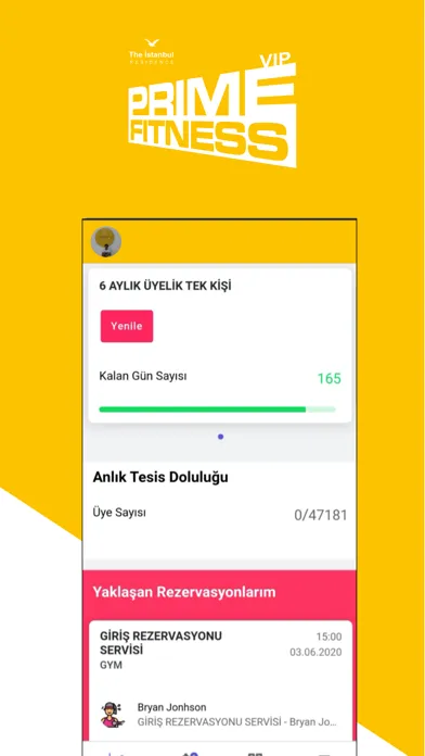 Prime Fitness Vip Ekran Görüntüleri