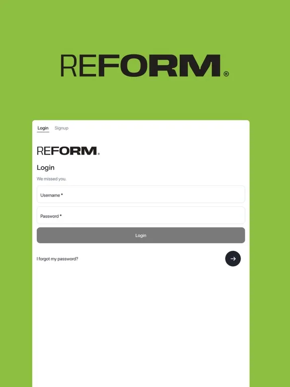 Reforma Georgia iPad  스크린샷