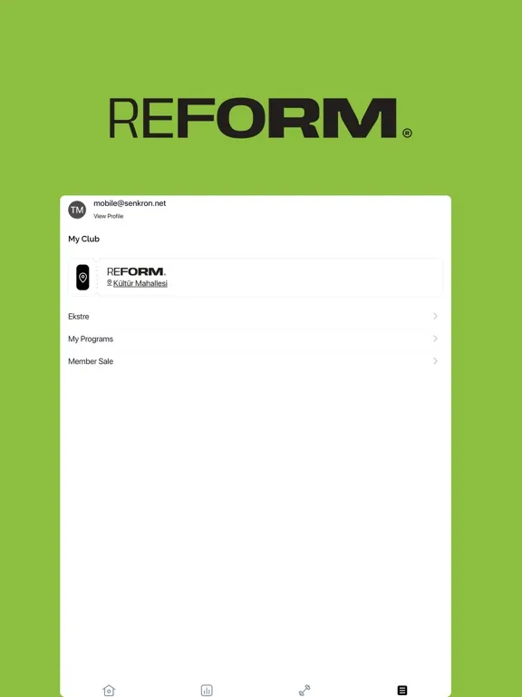 Reforma Georgia iPad  스크린샷
