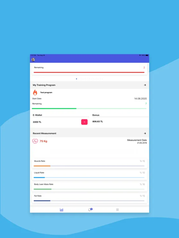 Tangkapan skrin Lapis Mobile Nova iPad 
