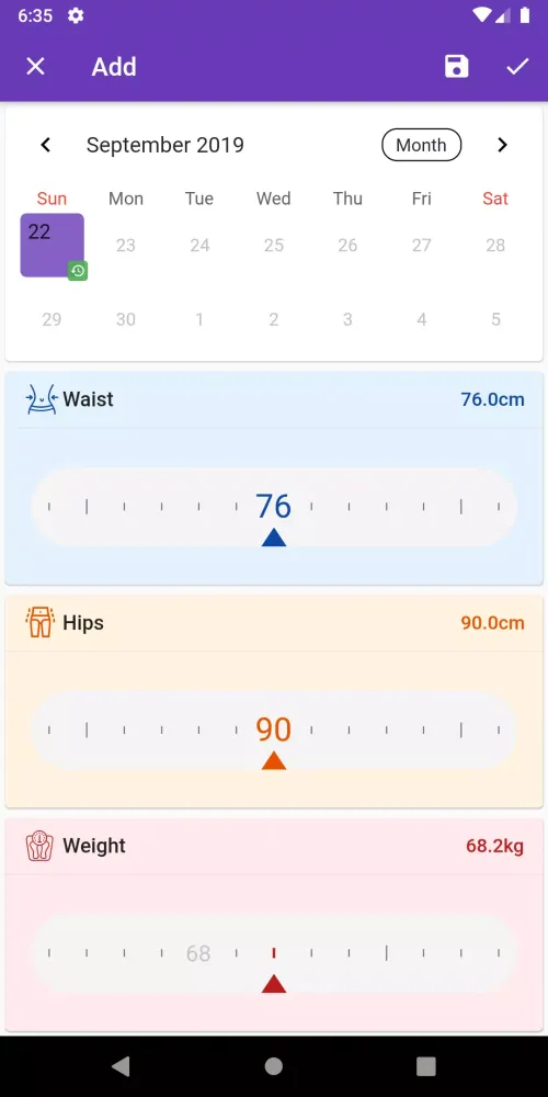 Capturas de pantalla de BMI Calculator Weight Loss App