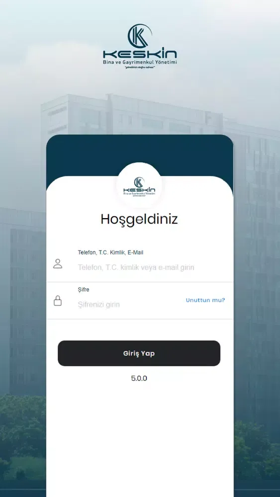 Ảnh chụp màn hình của Keskin Yönetim