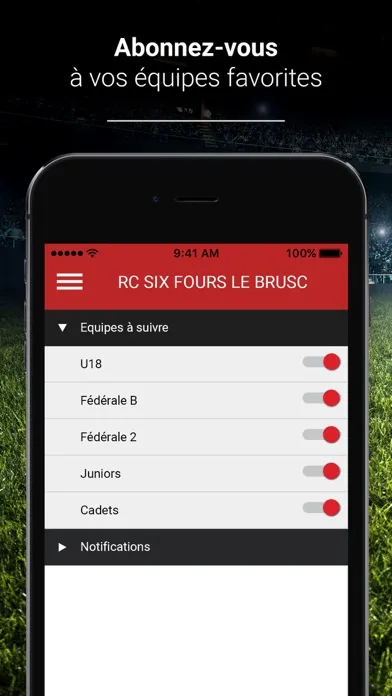 RC SIX FOURS LE BRUSC 스크린샷