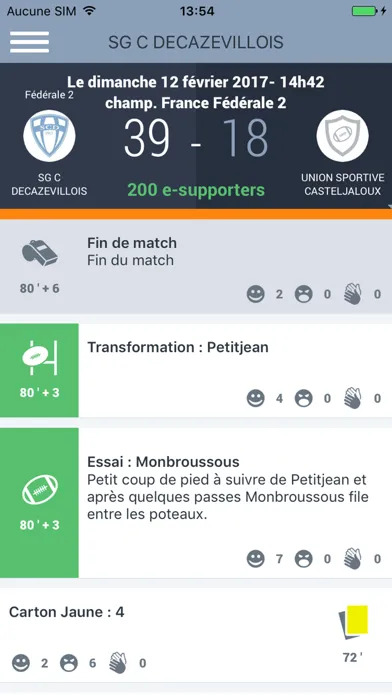 Sporting Club Decazevillois Screenshots