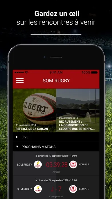 SOM RUGBY スクリーンショット