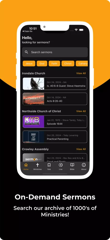 sermon.net Screenshots