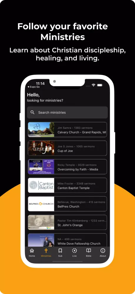 sermon.net Screenshots