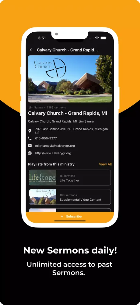 sermon.net Screenshots