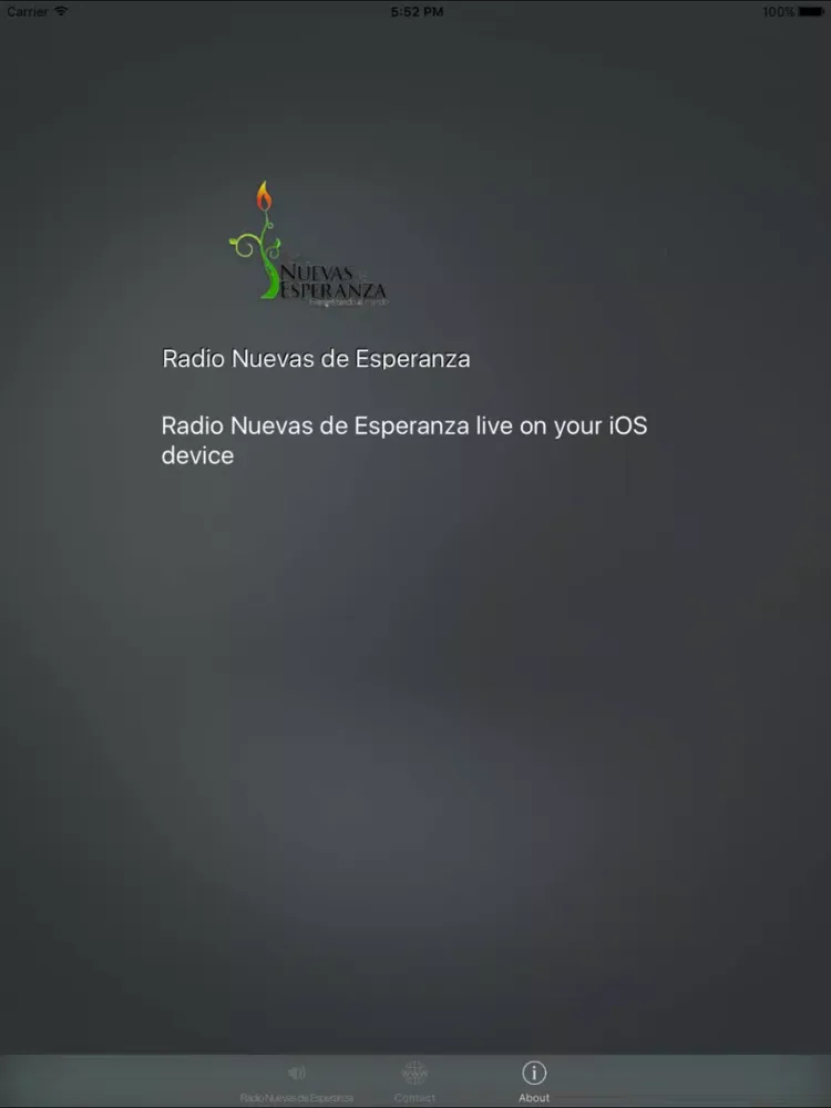 Zrzuty ekranu Radio Nuevas de Esperanza iPad 