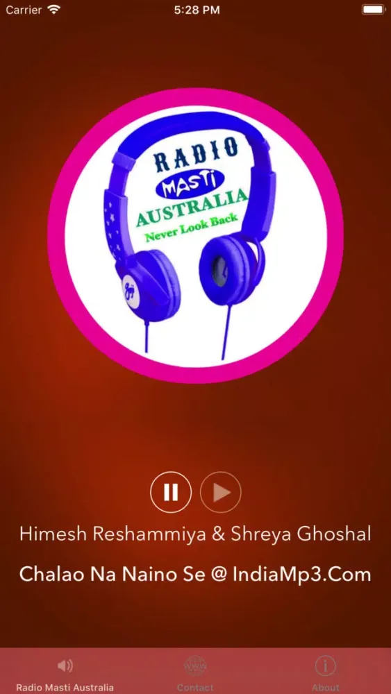 Screenshot di Radio Masti Australia