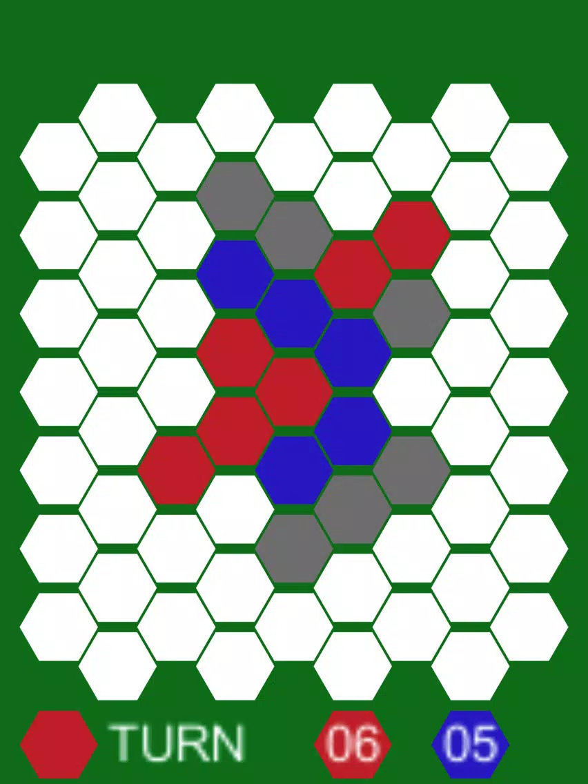 Screenshot di HexMapReversi iPad 