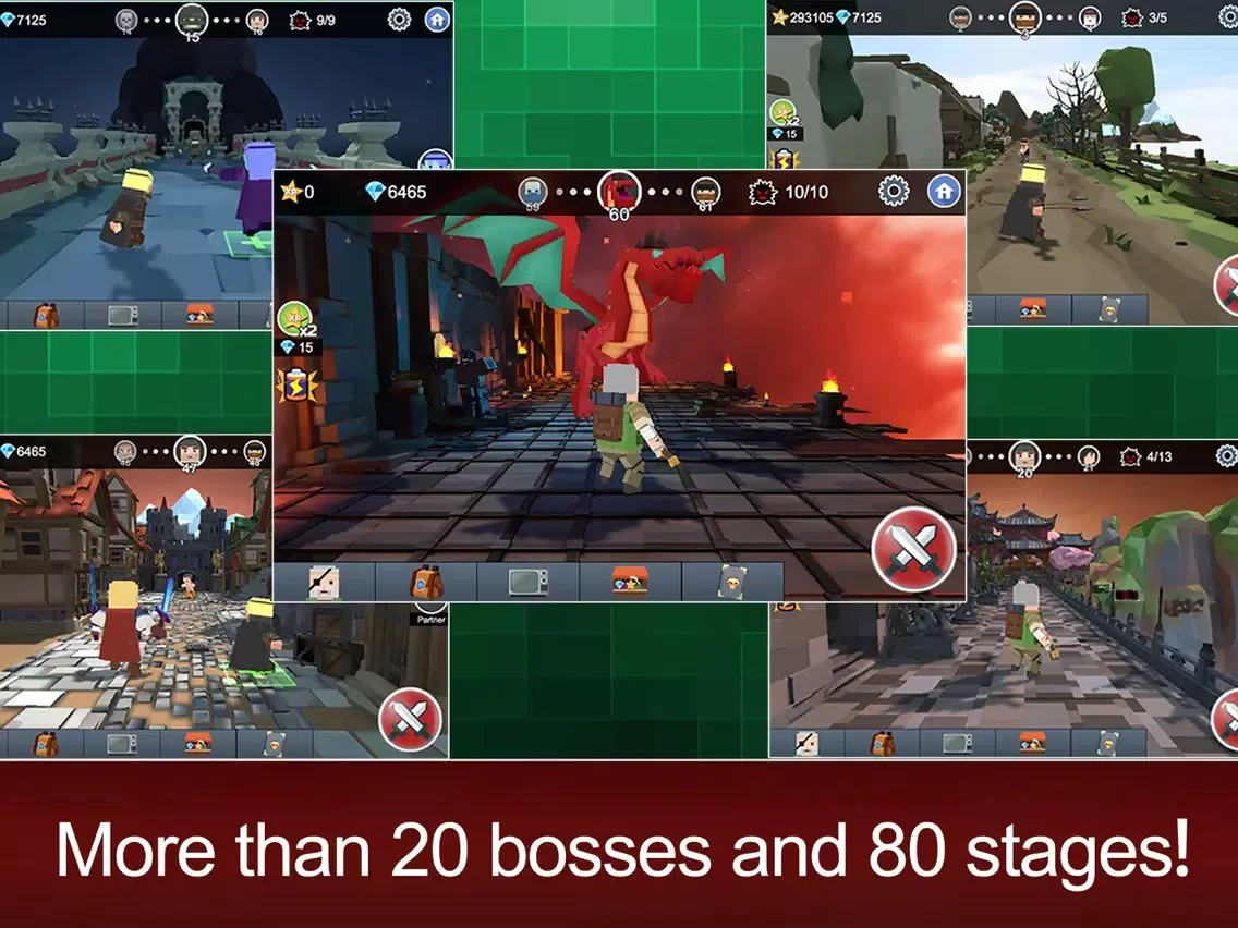 ภาพหน้าจอของ KoKo Fighters iPad 