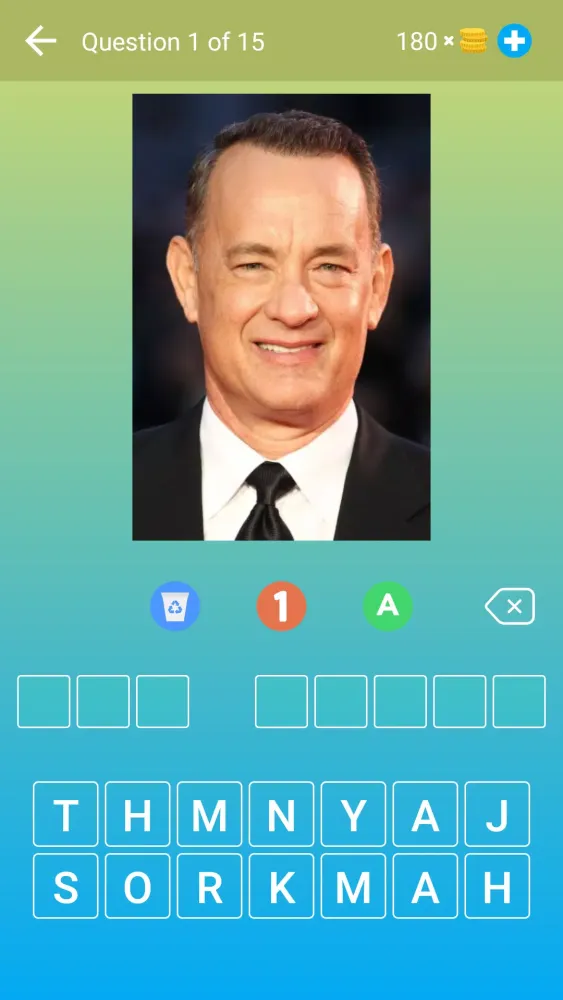 Hollywood Actors: Quiz, Game Screenshots