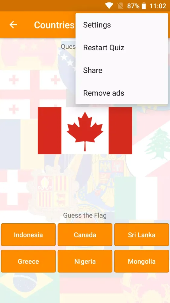 World Flags & Emblems: Quiz应用截图